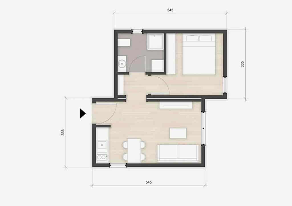 Tilt House Small plan