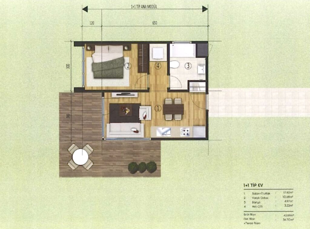 cubic house plan
