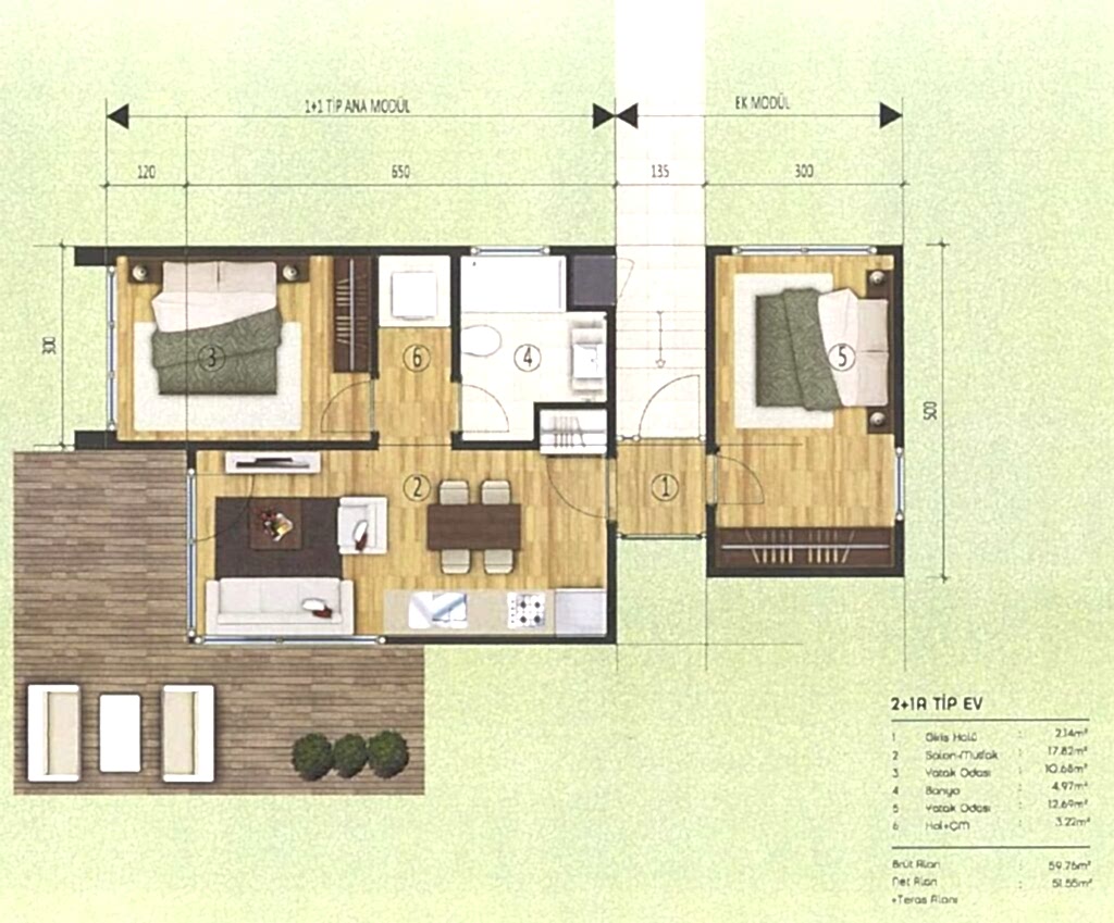 cubic house plan