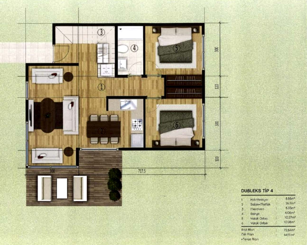 cubic house plan