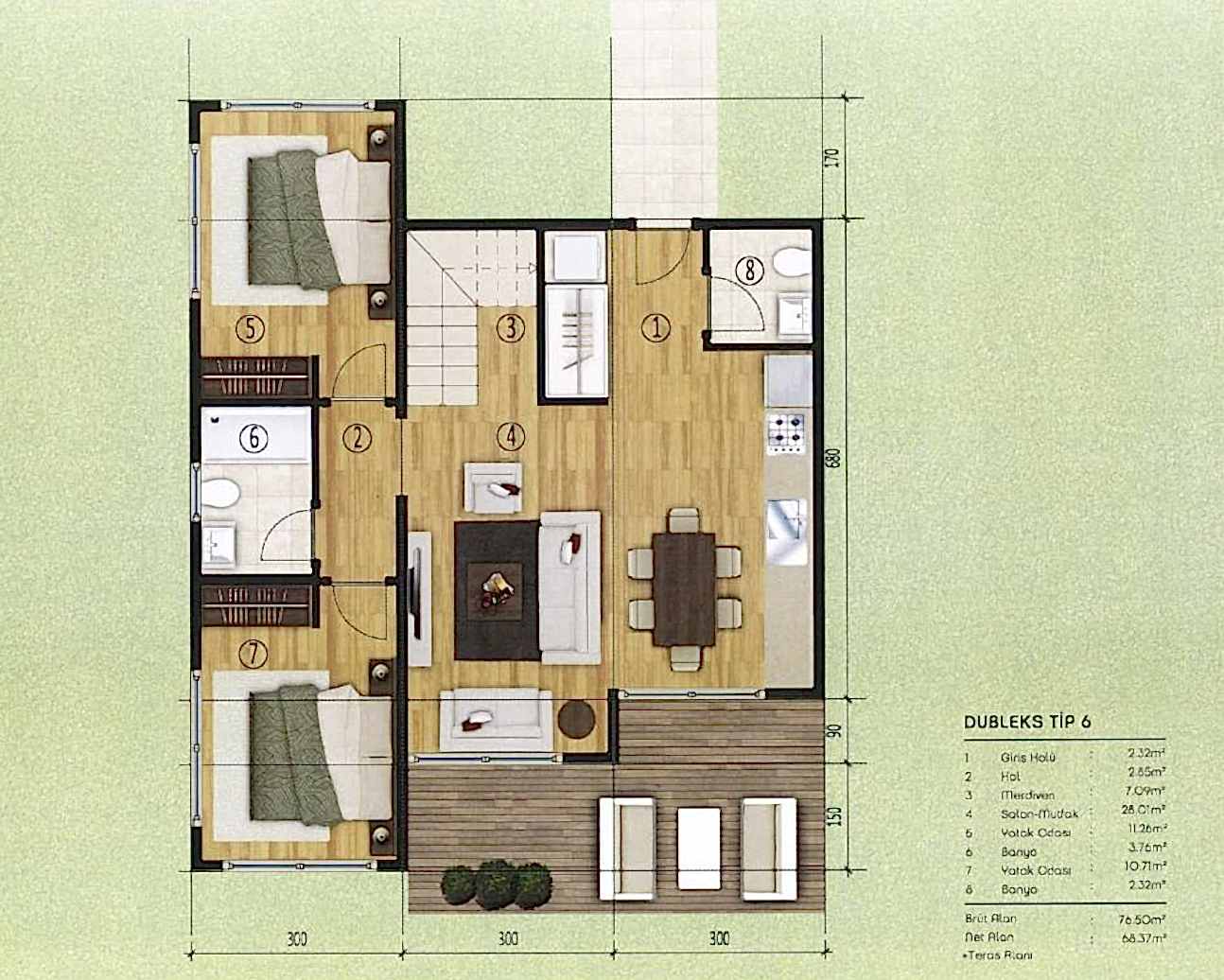 cubic house plan