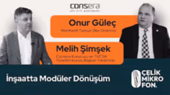 Çelik Mikrofon | İnşaatta Modüler Dönüşüm | Meinhardt Türkiye Ülke Direktörü Onur Güleç