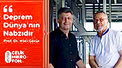 Çelik Mikrofon | ‘’Deprem Dünya’nın Nabzıdır’’ | Prof.Dr. Naci Görür